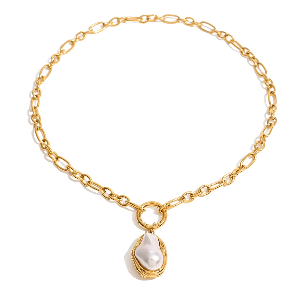 Veliora Pearl Chain Necklace ✨