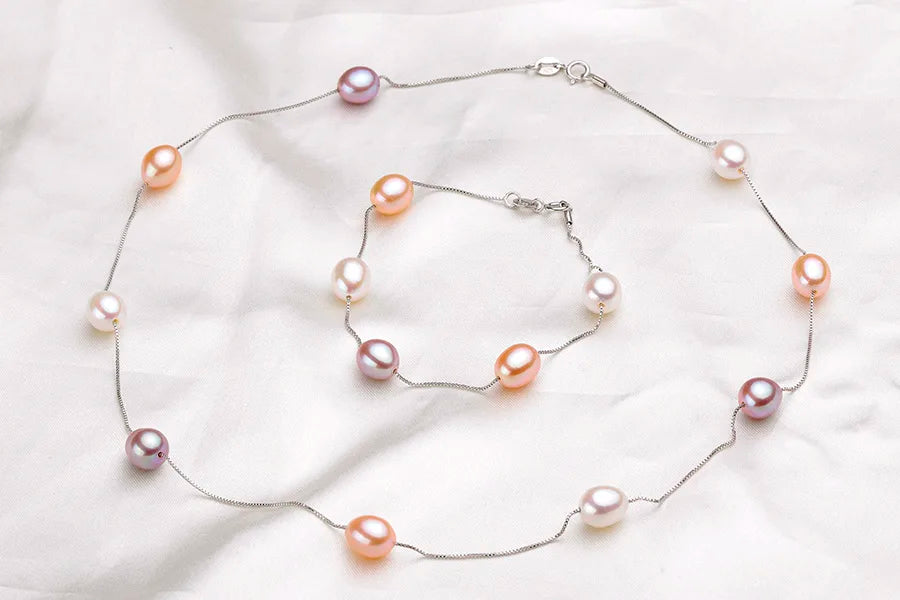Veliora Freshwater Pearl Jewelry Set