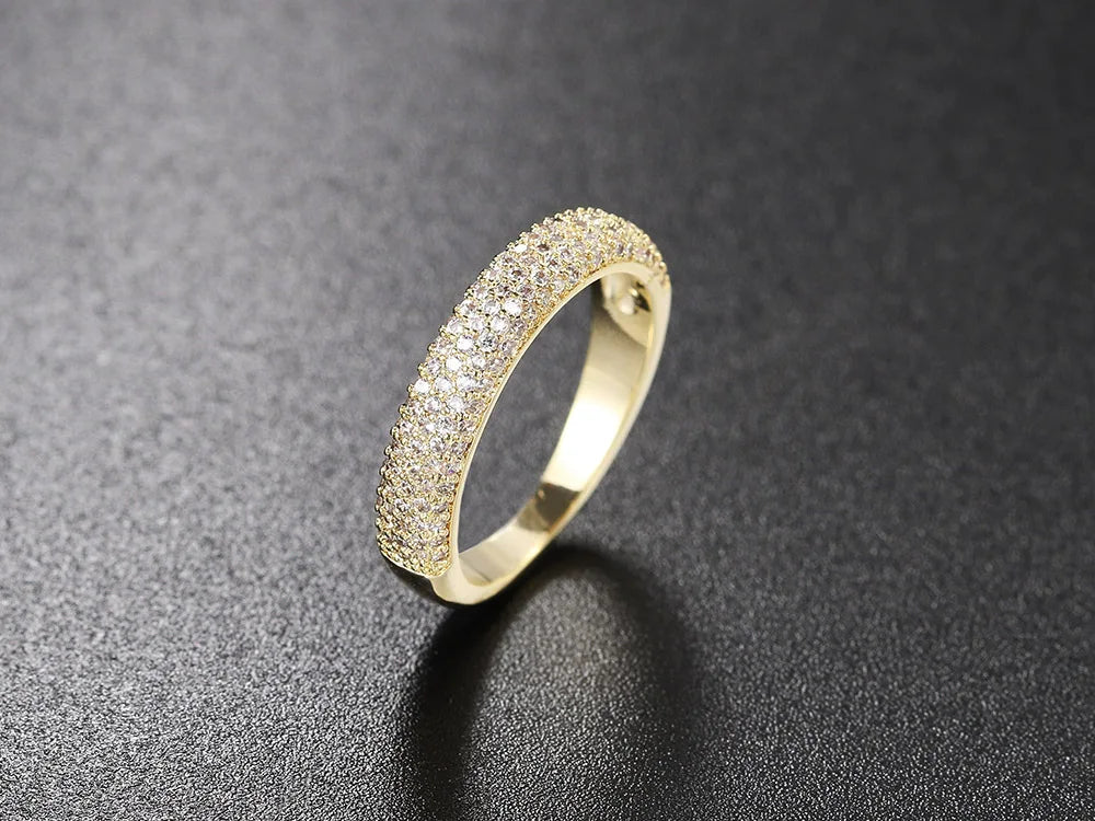 Veliora Iced Zircon Stack Ring ✨