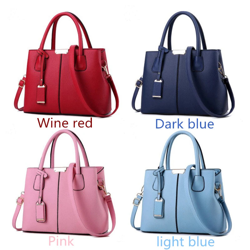 Veliora Patent Finish Large Capacity Tote Bag