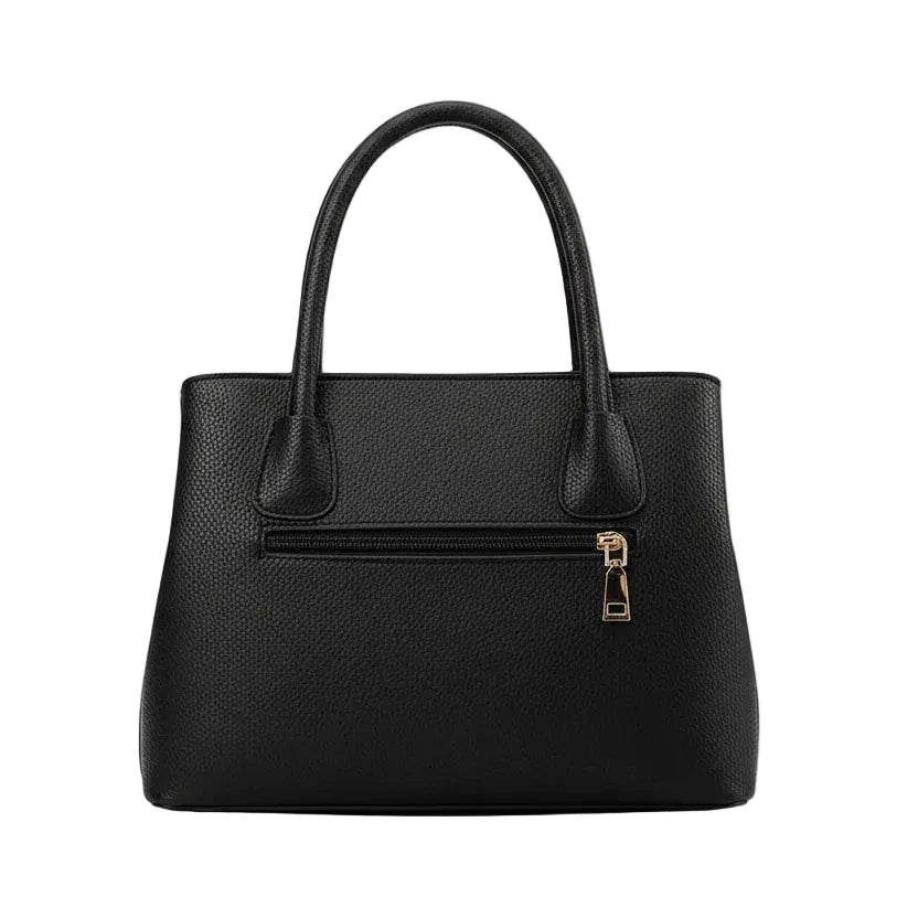 Veliora Patent Finish Large Capacity Tote Bag