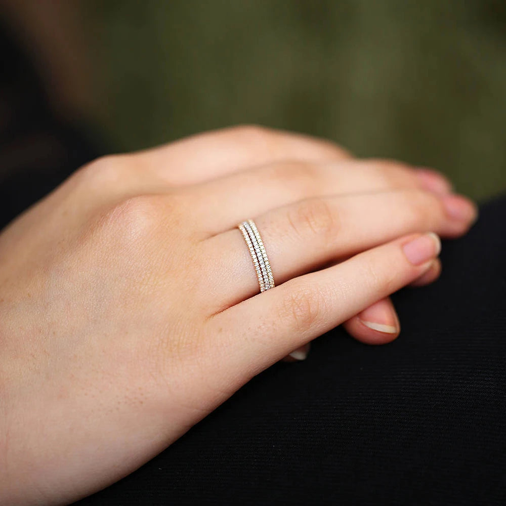 Veliora Micro Pave Zircon Ring ✨