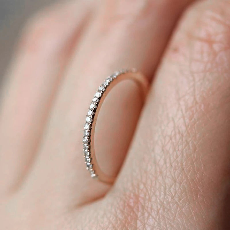 Veliora Micro Pave Zircon Ring ✨