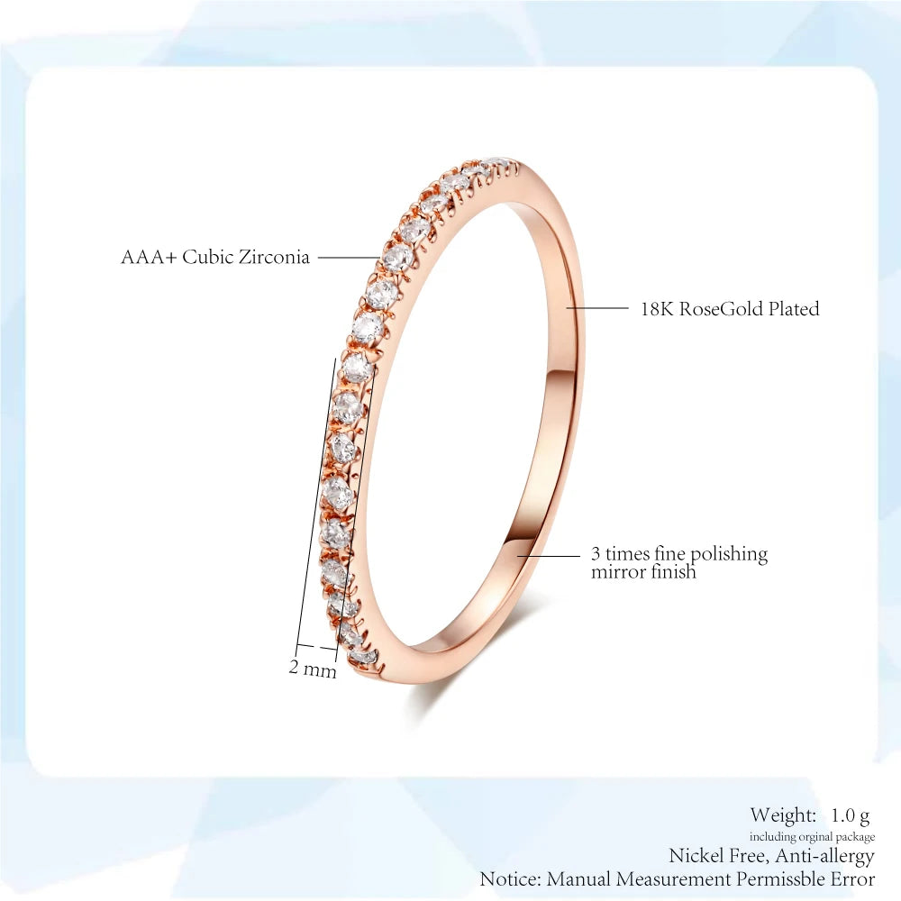 Veliora Micro Pave Zircon Ring ✨