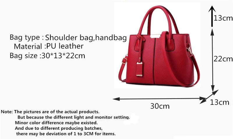 Veliora Patent Finish Large Capacity Tote Bag
