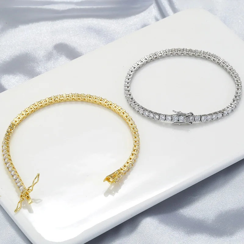 Moissanite Tennis Bracelet