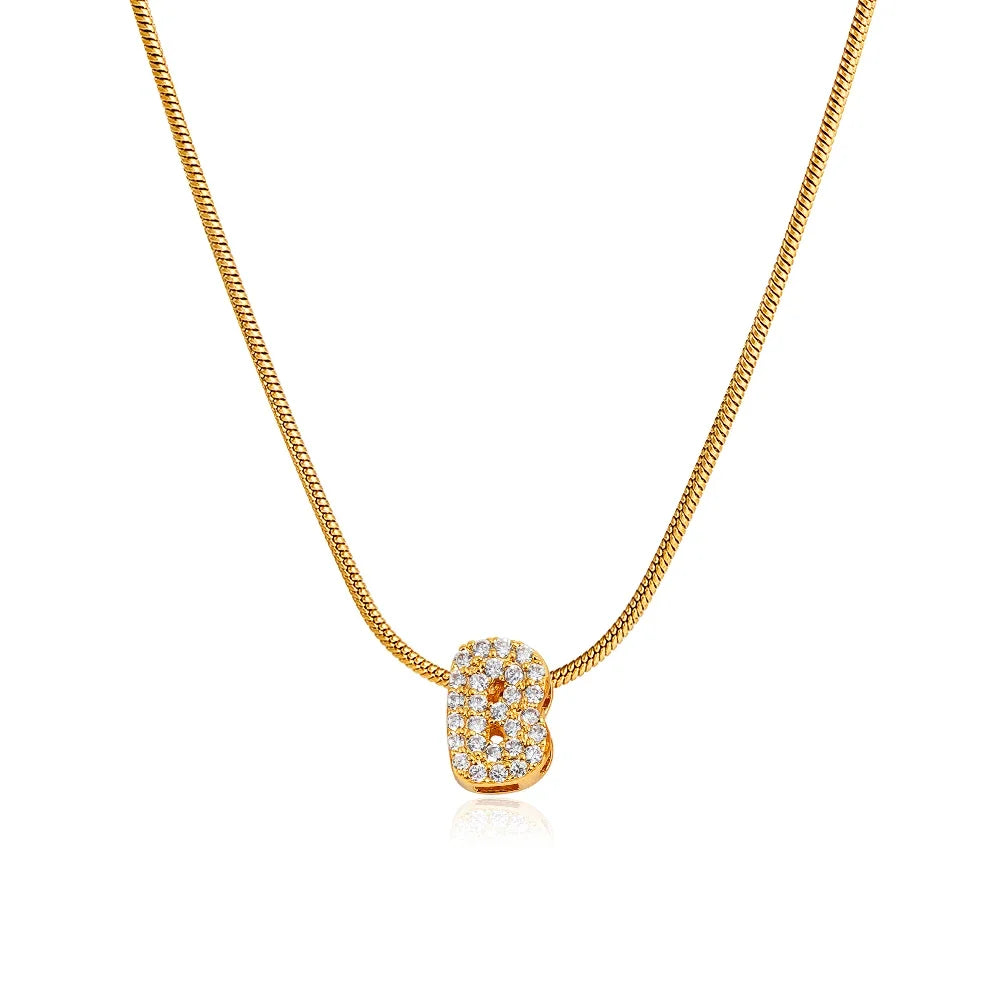 Veliora Signature Initial Necklace ✨