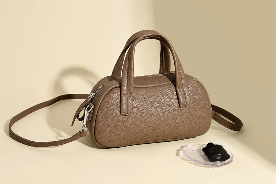 Veliora Soft Leather Designer Shoulder Bag 👜