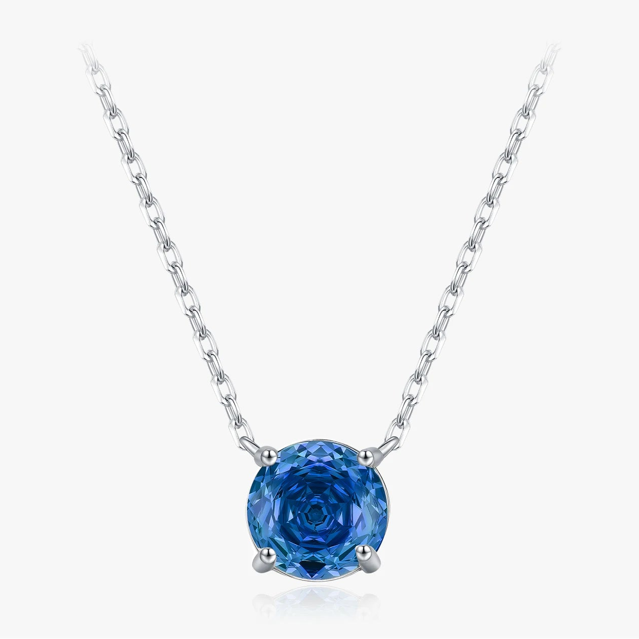 Veliora Cobalt Blue Crystal Necklace