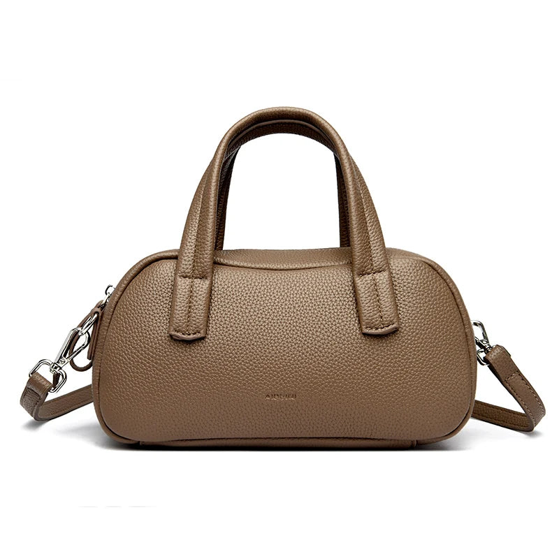 Veliora Soft Leather Designer Shoulder Bag 👜