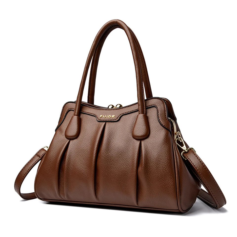 Veliora Aurelia Leather Tote