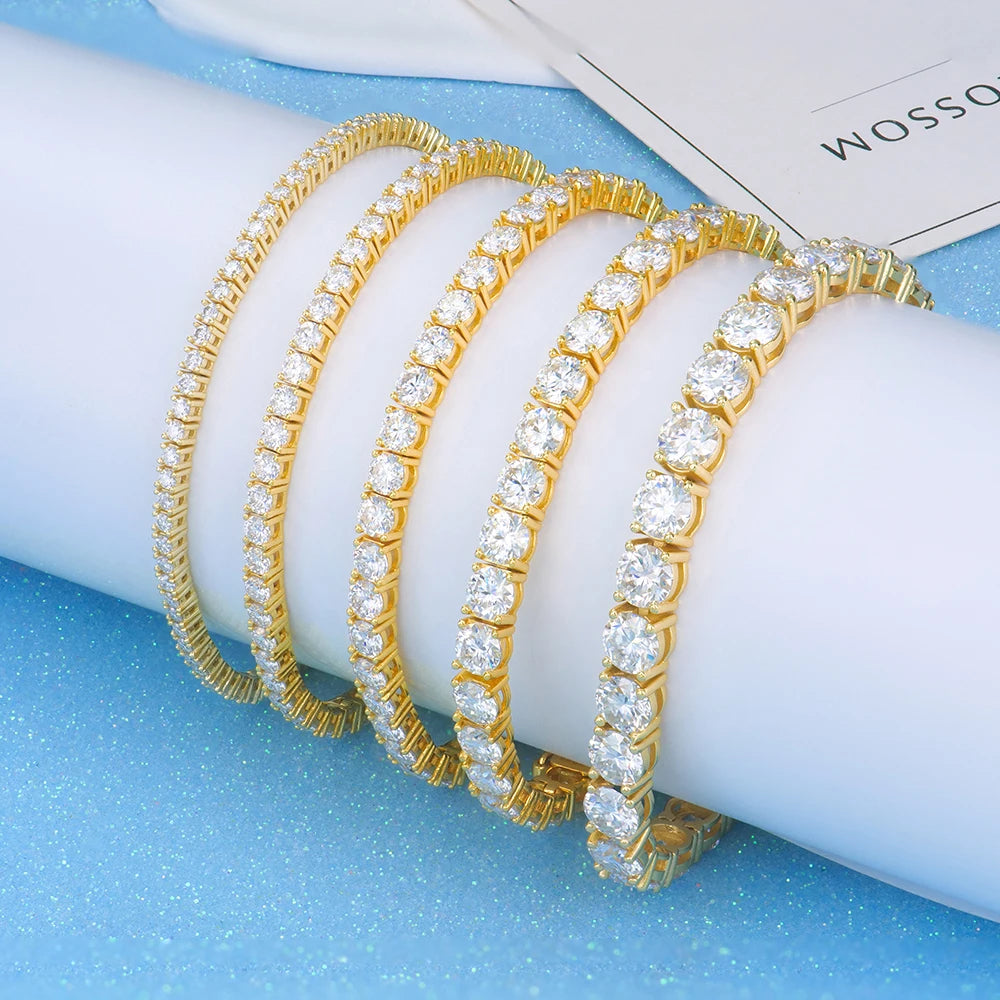 Moissanite Tennis Bracelet