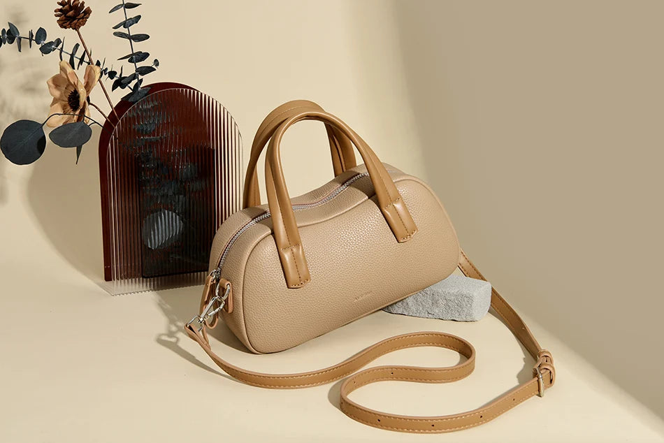 Veliora Soft Leather Designer Shoulder Bag 👜