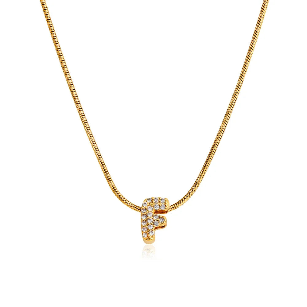 Veliora Signature Initial Necklace ✨