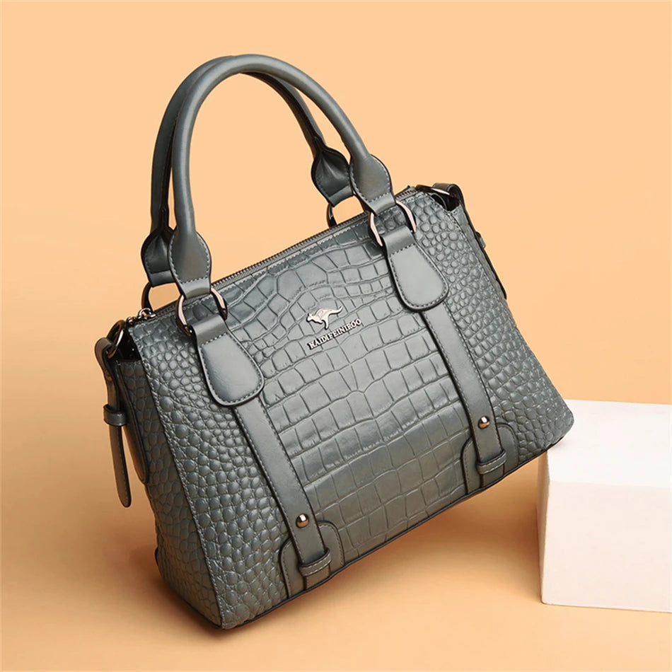 Veliora Luxury Soft Leather Crossbody Bag 👜