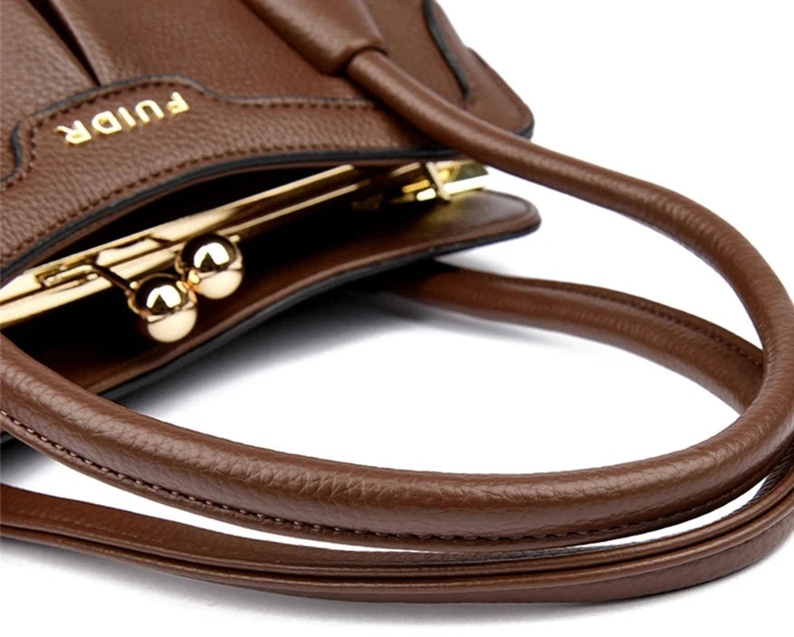 Veliora Aurelia Leather Tote