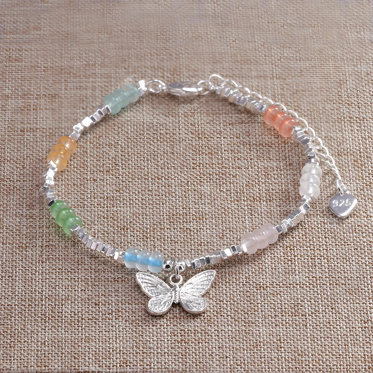 Love Heart Bead Bracelet