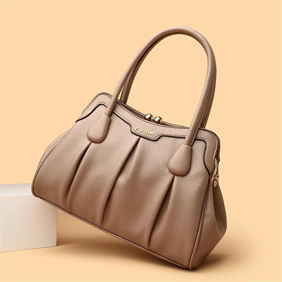 Veliora Aurelia Leather Tote