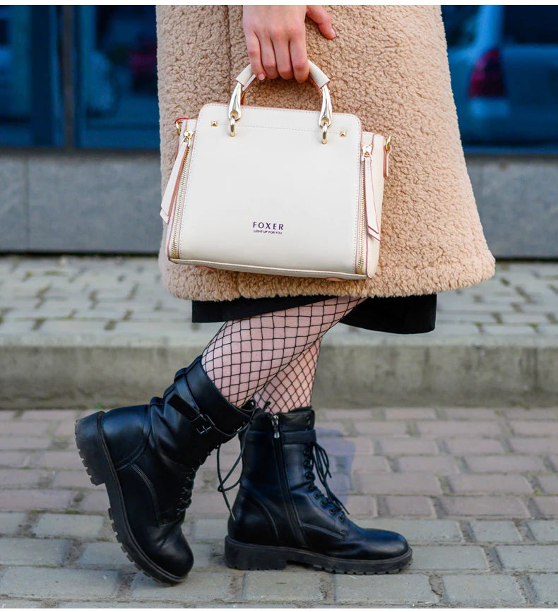 Veliora Élise Leather Tote Bag