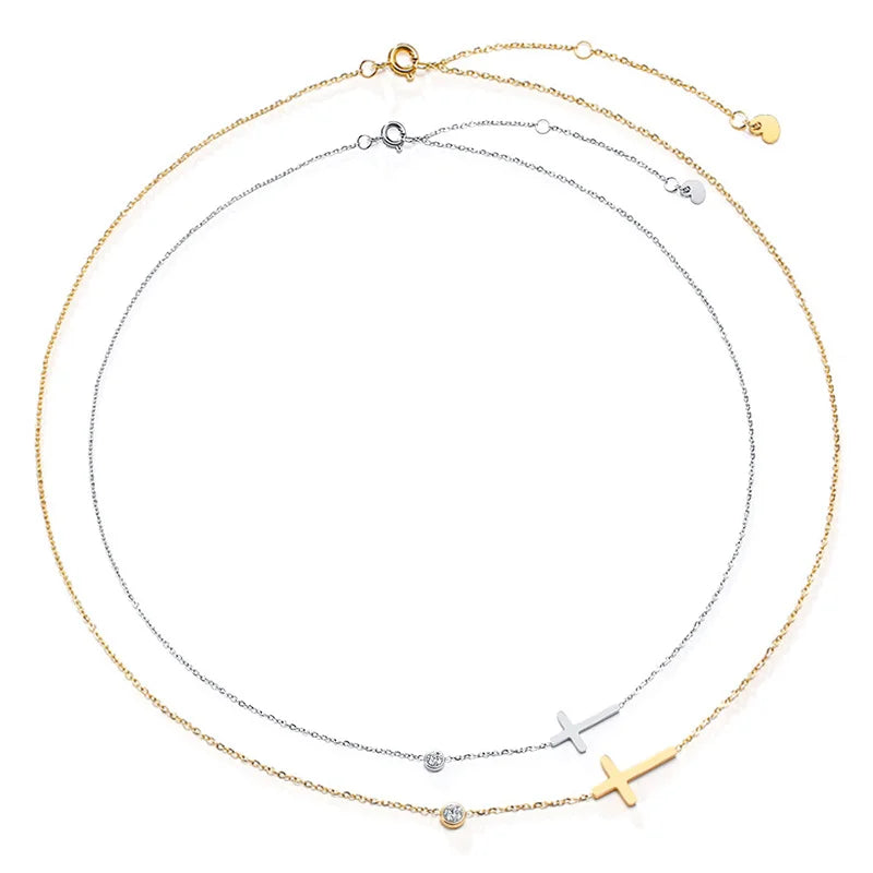 Veliora Side Cross Choker ✨