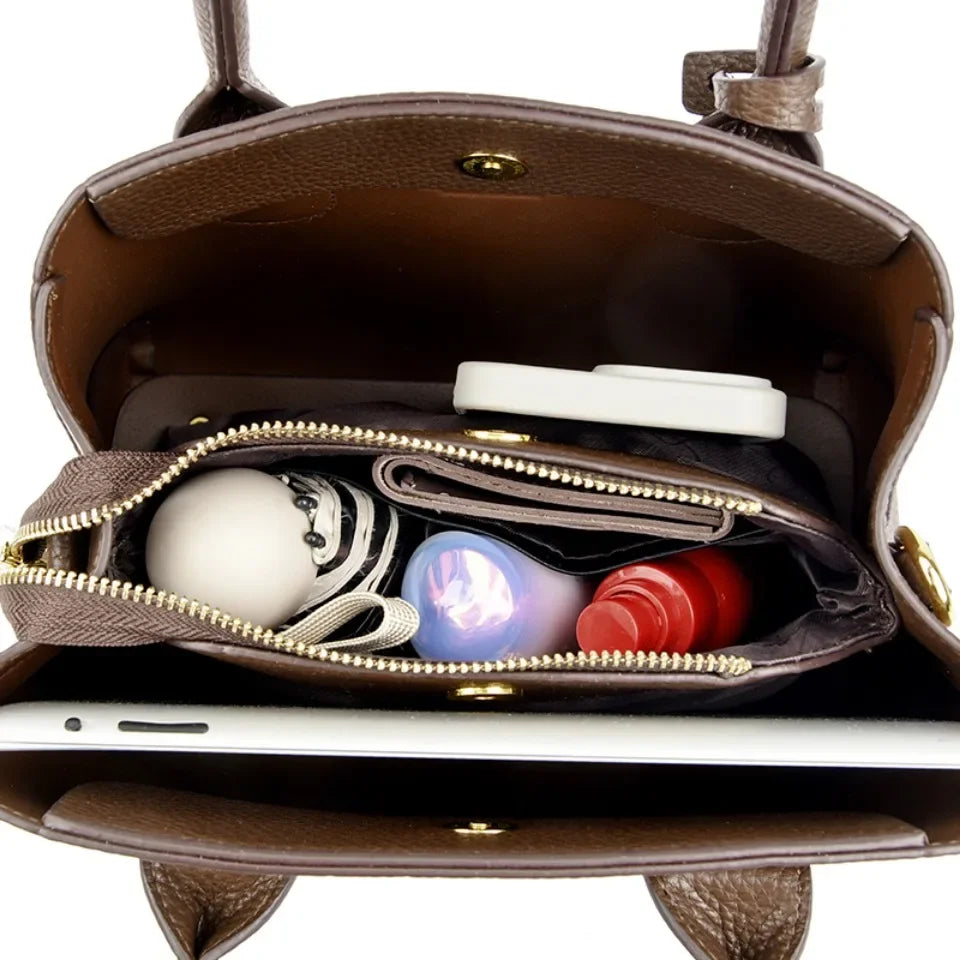 Veliora Trio Layered Crossbody Bag