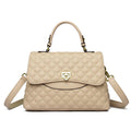Veliora Layered Soft Leather Messenger Bag