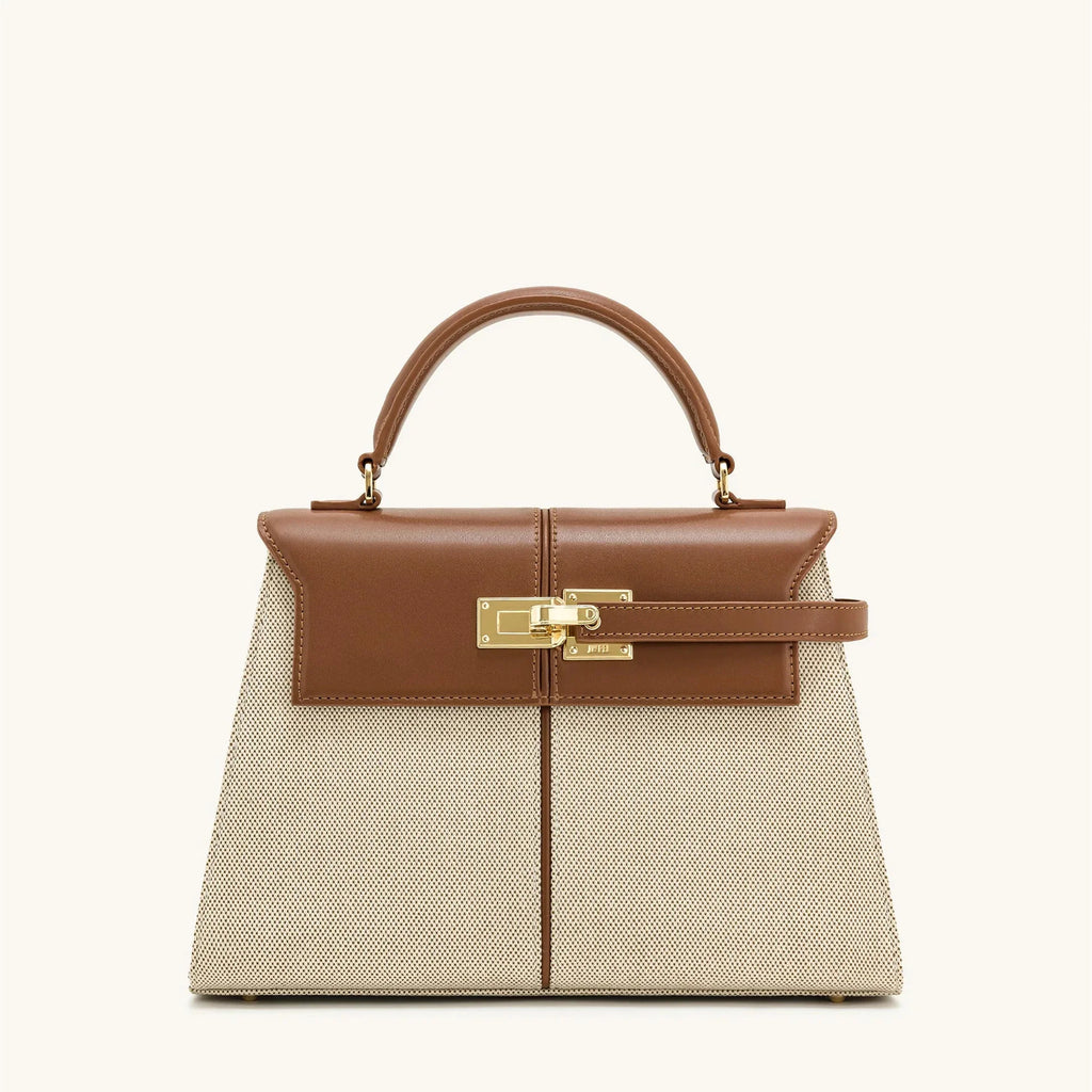 Veliora Burgundy Structured Crossbody Bag