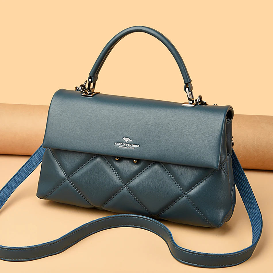 Veliora Retro Square Crossbody Bag 👜
