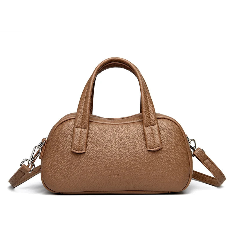 Veliora Soft Leather Designer Shoulder Bag 👜