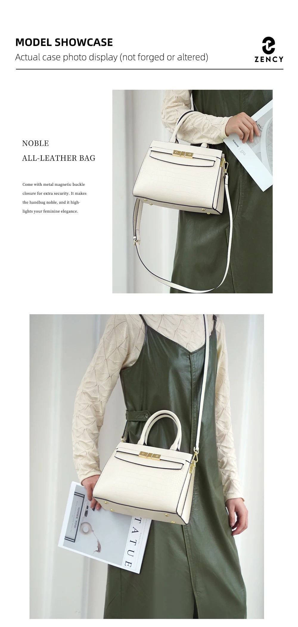 Veliora Heritage Leather Work Bag