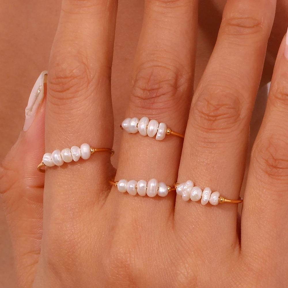 Veliora Pearl Muse Ring ✨