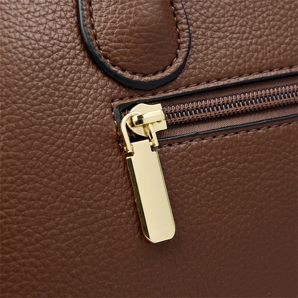 Veliora Aurelia Leather Tote