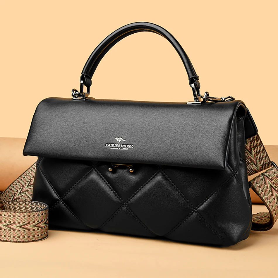 Veliora Retro Square Crossbody Bag 👜