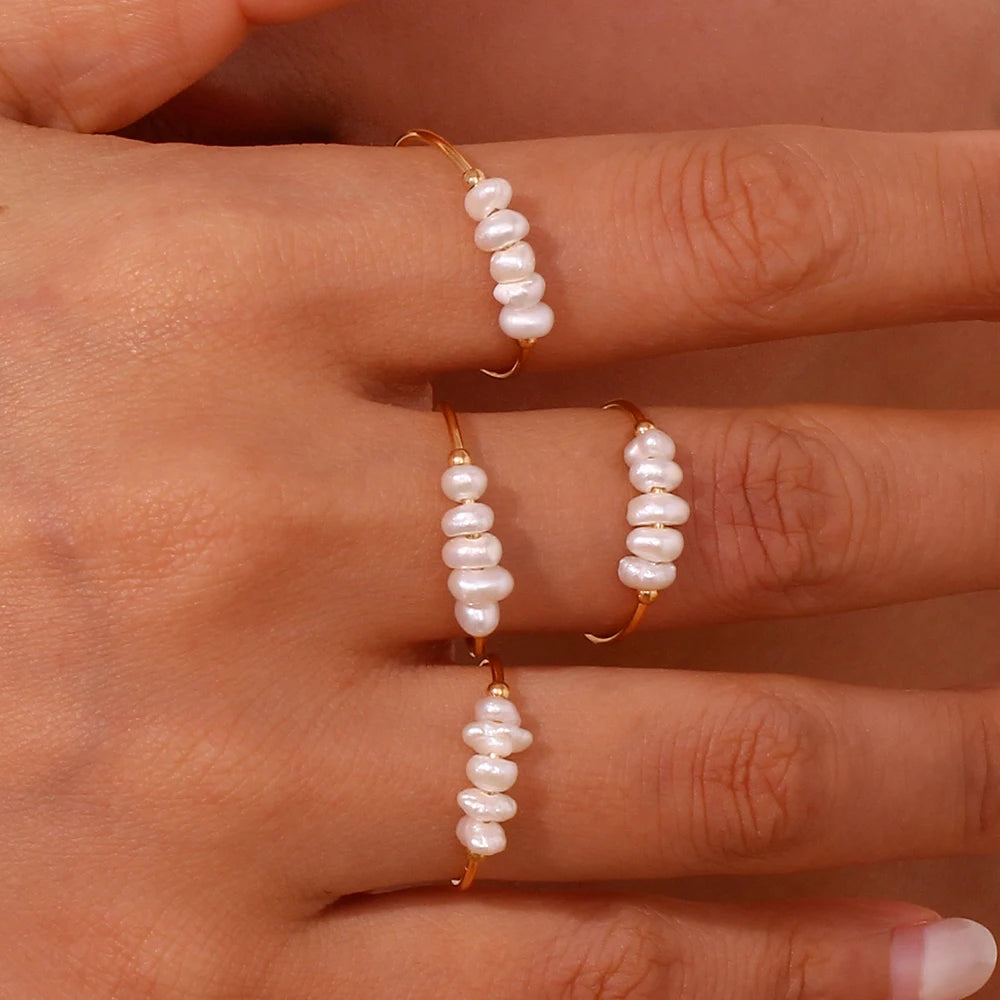 Veliora Pearl Muse Ring ✨