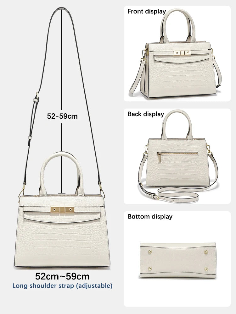 Veliora Heritage Leather Work Bag