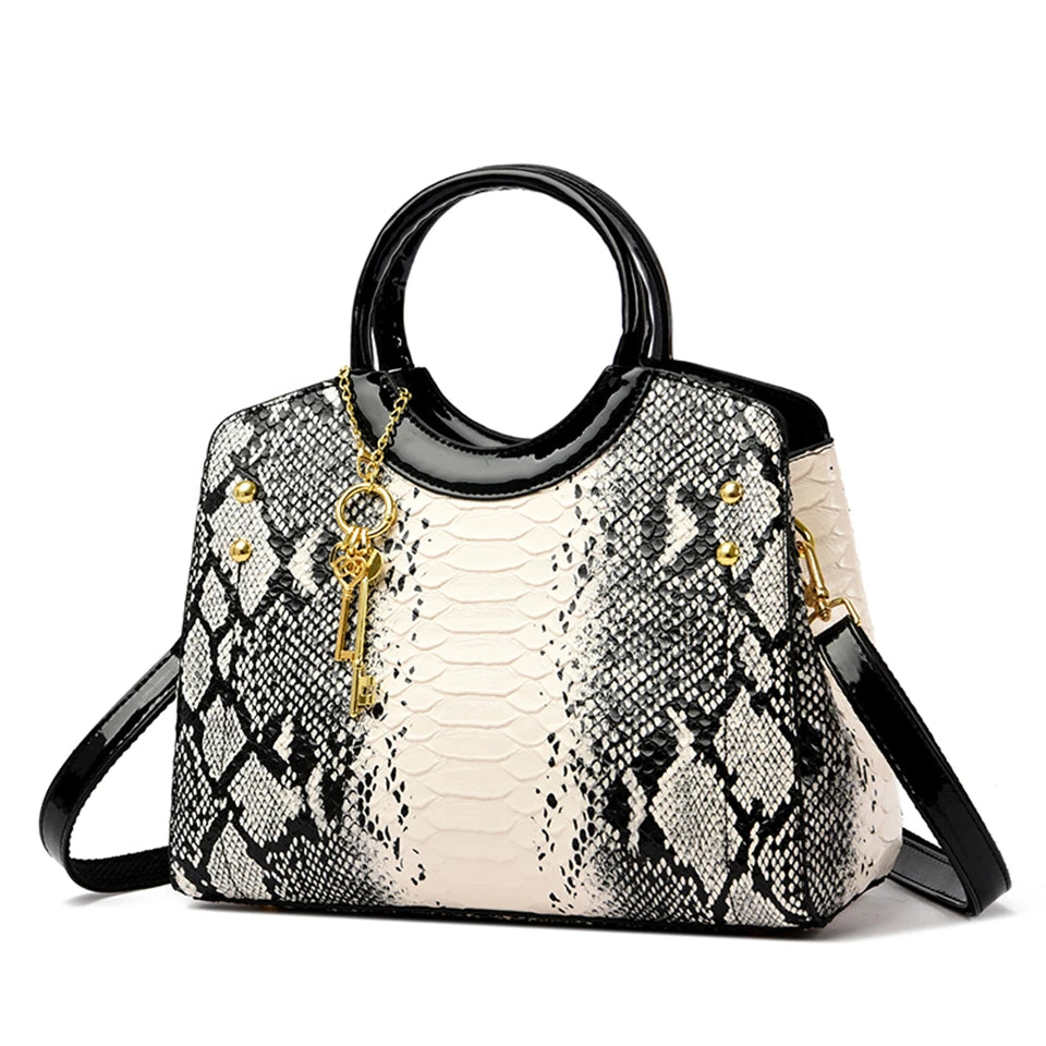 Veliora Crocodile Luxe Tote Bag