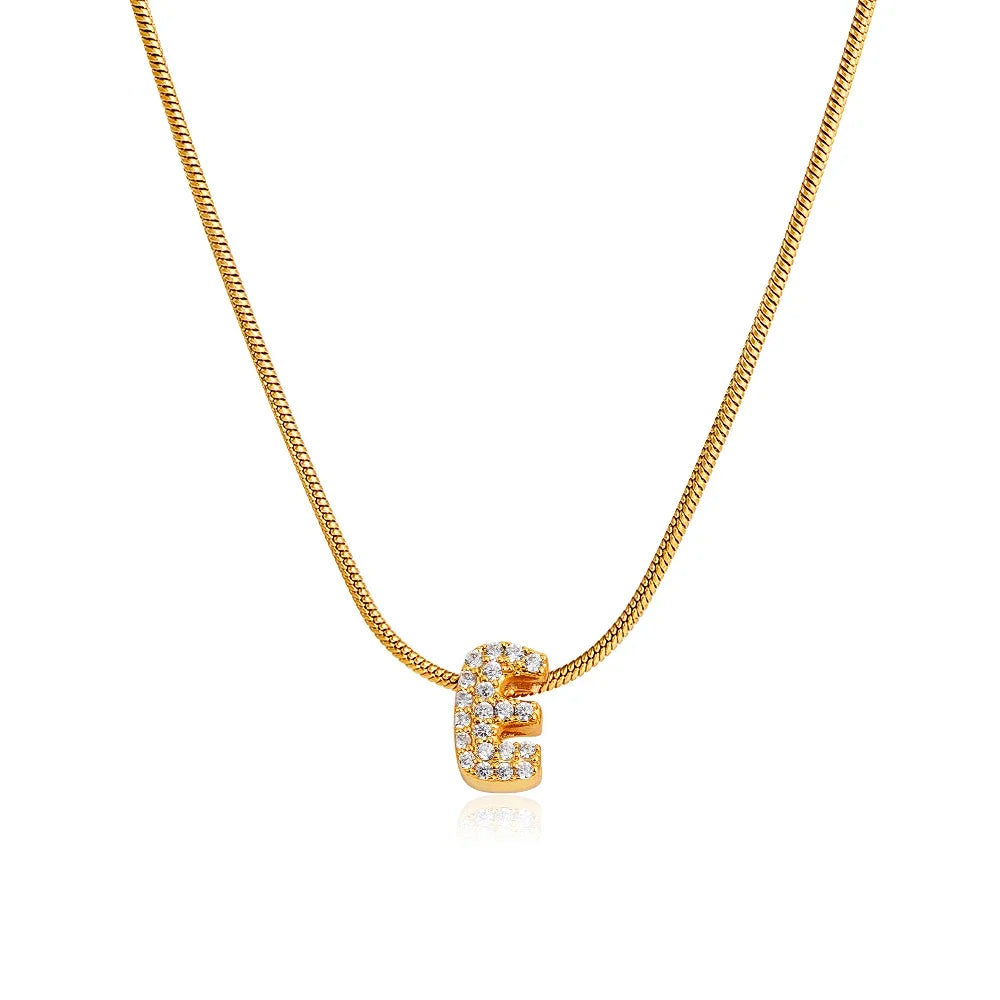 Veliora Signature Initial Necklace ✨
