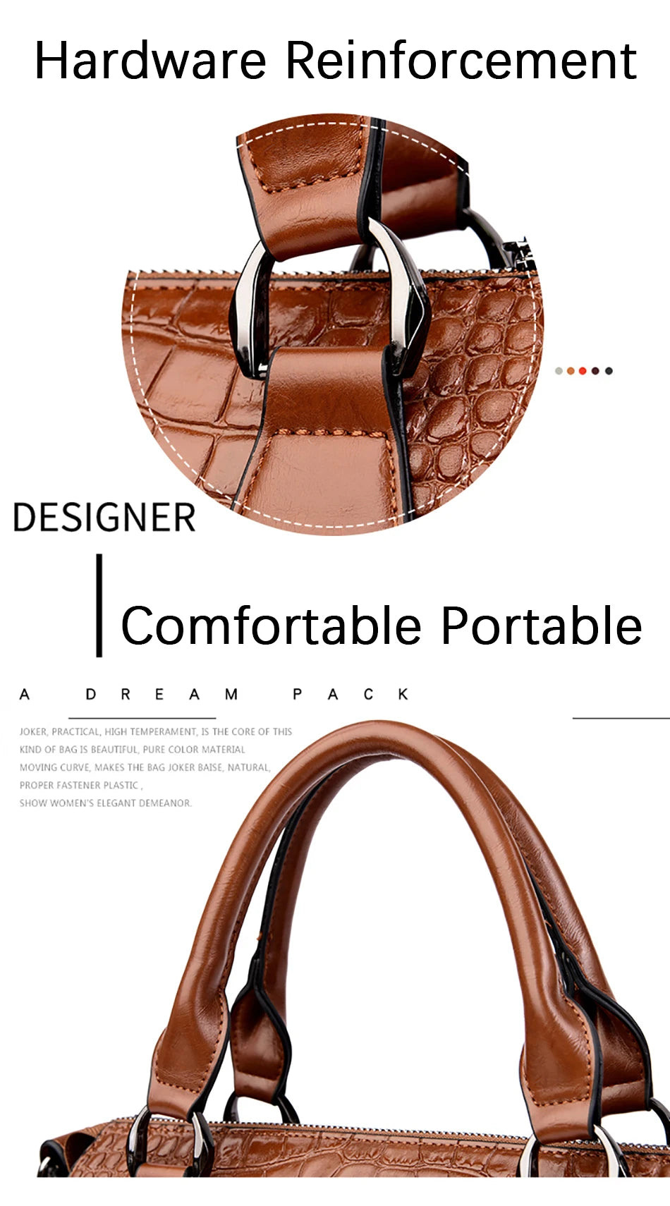 Veliora Luxury Soft Leather Crossbody Bag 👜