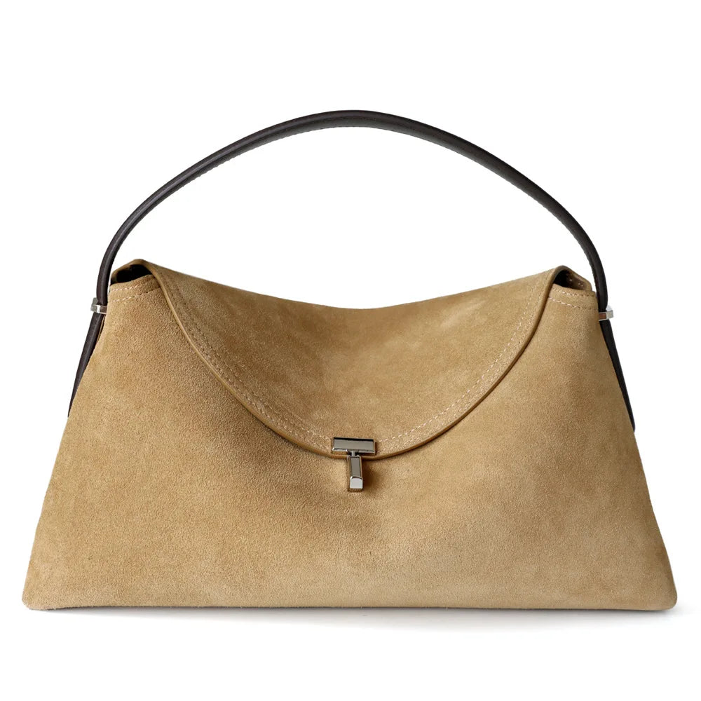 Veliora Heritage Satin Leather Shoulder Bag 👜