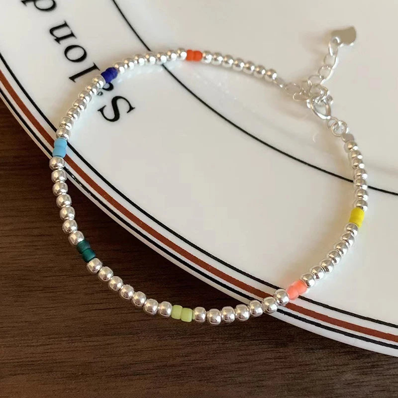 Love Heart Bead Bracelet