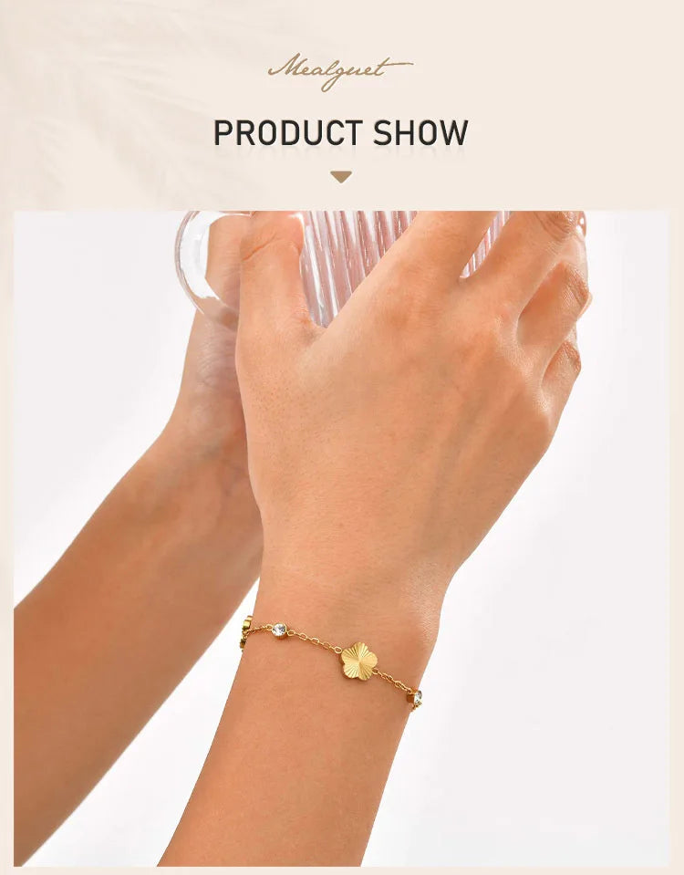 Veliora Blossom CZ Bracelet ✨