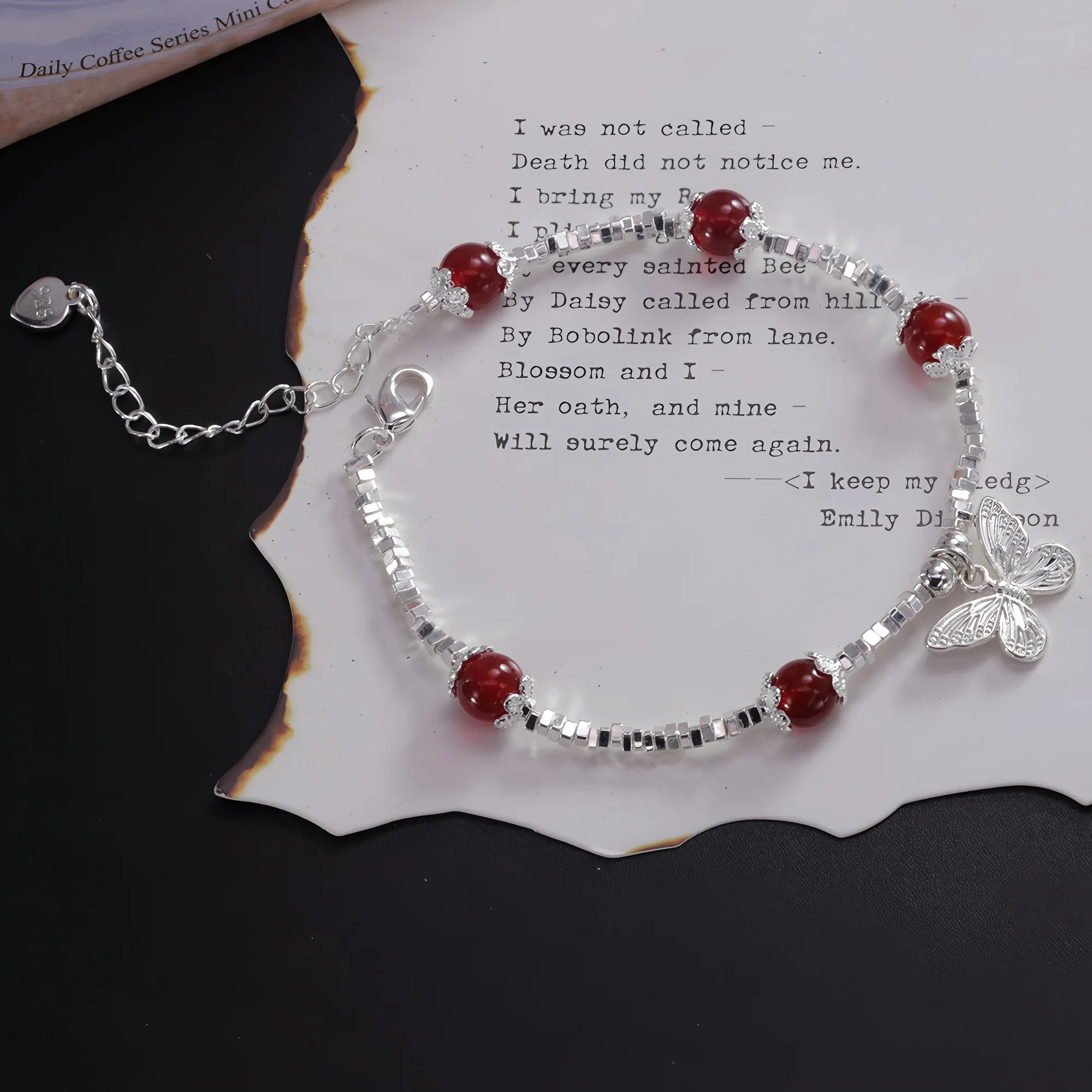 Love Heart Bead Bracelet