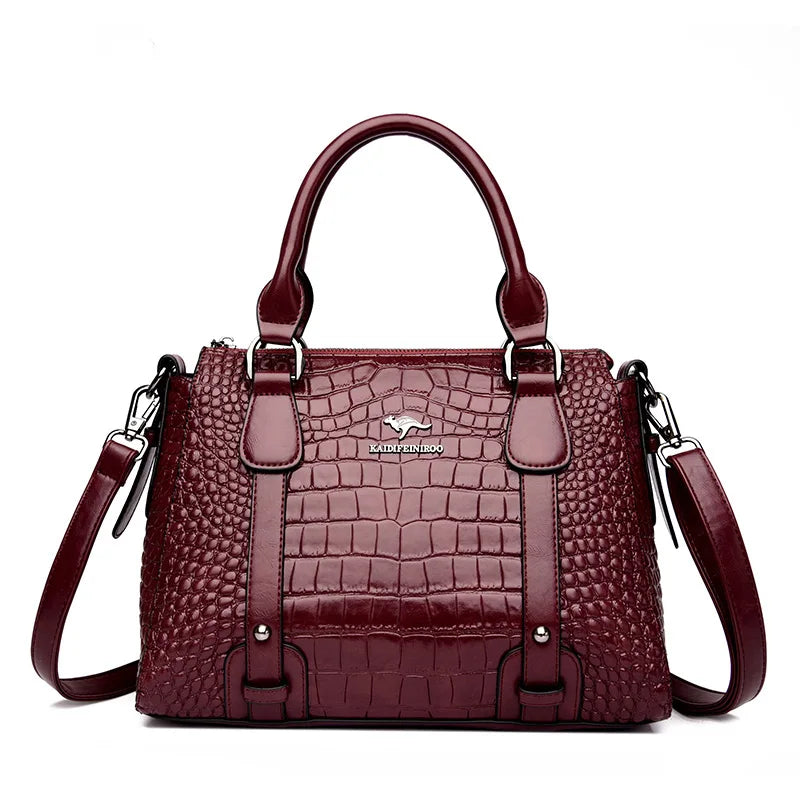 Veliora Luxury Soft Leather Crossbody Bag 👜