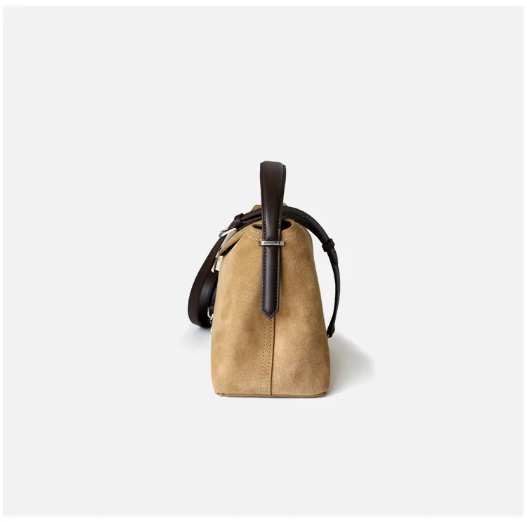 Veliora Heritage Satin Leather Shoulder Bag 👜