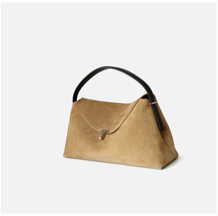 Veliora Heritage Satin Leather Shoulder Bag 👜