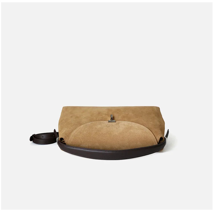 Veliora Heritage Satin Leather Shoulder Bag 👜