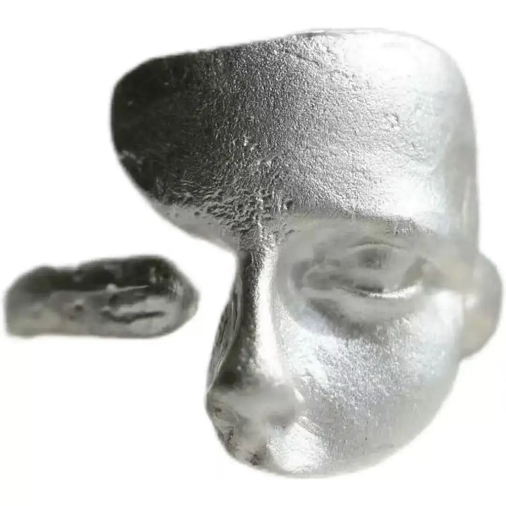Veliora Matte Silver Adjustable Ring