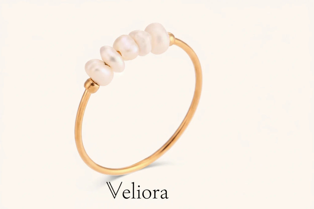 Veliora Pearl Muse Ring ✨