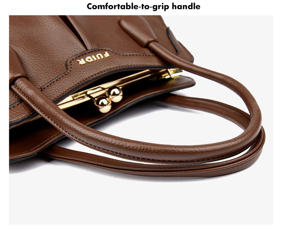 Veliora Aurelia Leather Tote