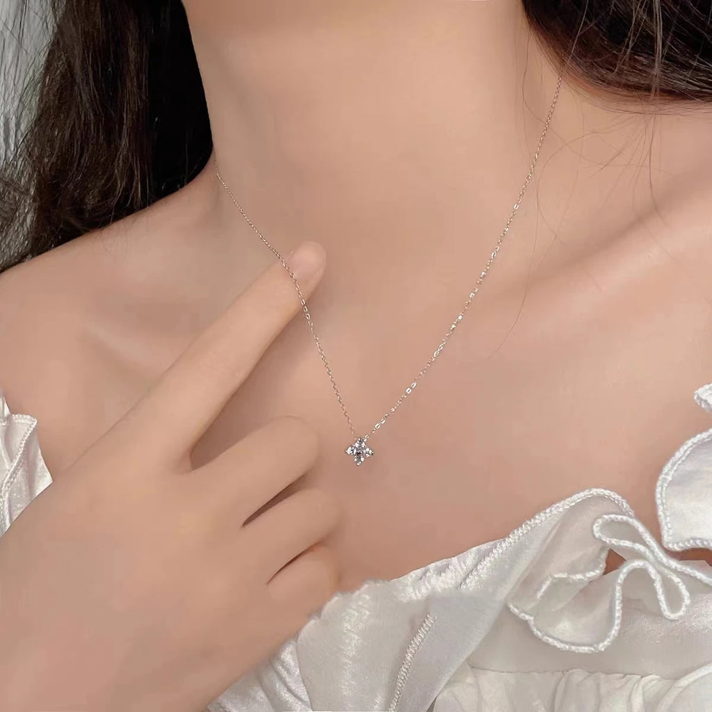 Mini Gold Flower Necklace